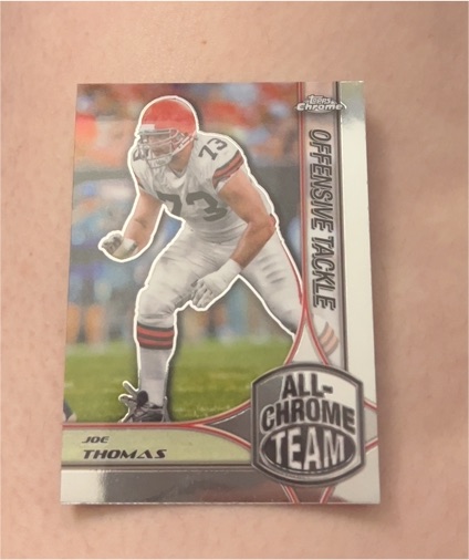 2024 Topps Chrome #ACT-11 Joe Thomas — front
