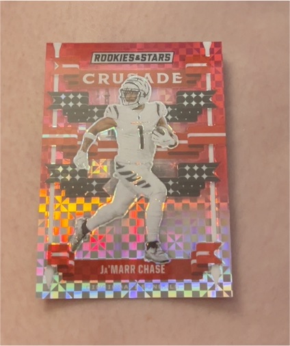 2024 Panini Rookies & Stars Crusade #C-JCE Ja'Marr Chase — front