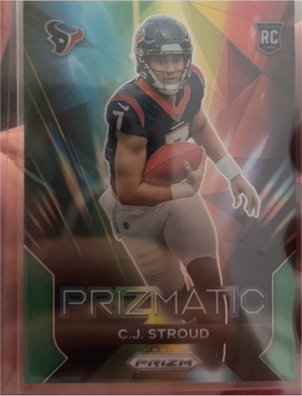 2023 Panini Prizm Prizmatic #6 C.J. Stroud — front