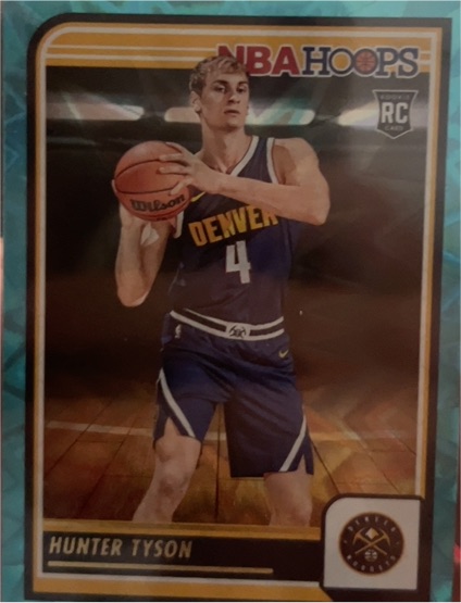 2023-24 Panini Hoops #259 Hunter Tyson — front