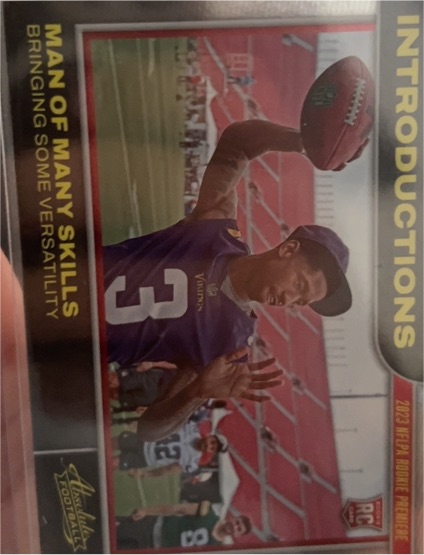 2023 Panini Absolute Introductions #10 Jordan Addison — front