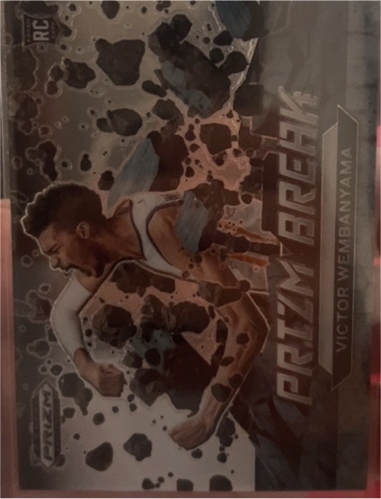 2023-24 Panini Prizm Draft Picks #1 Victor Wembanyama Prizm Break — front