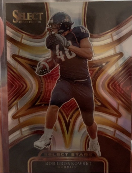 2023 Panini Select Draft Picks Select Stars #SS-RG Rob Gronkowski — front