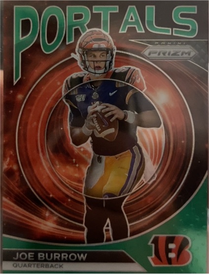 2023 Panini Prizm Portals #PO-3 Joe Burrow — front