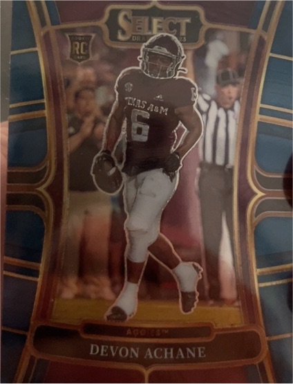 2023 Panini Select Draft Picks #20 Devon Achane — front