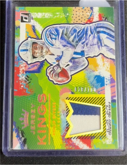 2021 Donruss Jersey Kings Studio Series #JK-PM Peyton Manning — front