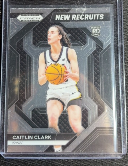 2024 Panini Prizm Draft Picks - New Recruits #14 Caitlin Clark — front