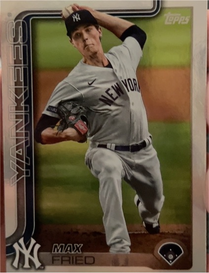 2025 Topps #609 Max Fried — front