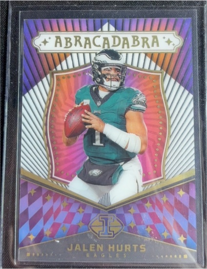 2024 Panini Illusions Abracadabra #3 Jalen Hurts — front