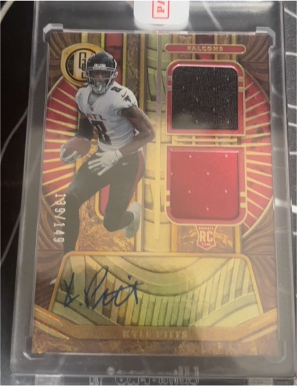 2021 Panini Gold Standard #265 Kyle Pitts — front