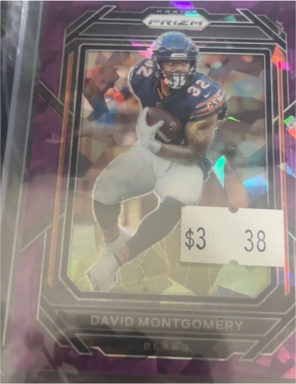 2023 Panini Prizm #32 David Montgomery — front