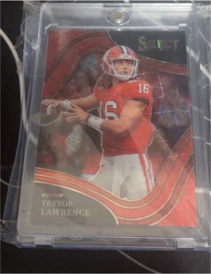 2022 Panini Select Draft Picks #136 Trevor Lawrence — front