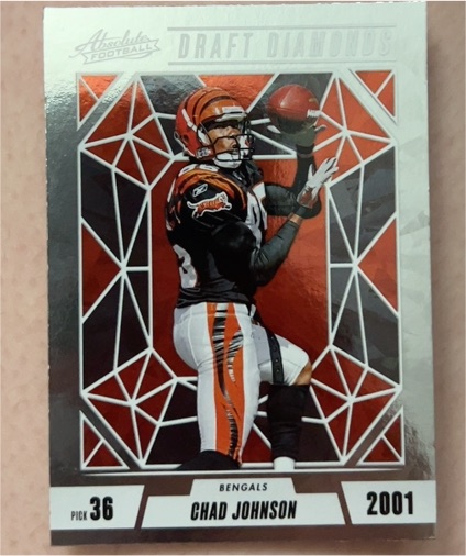 2024 Panini Absolute Draft Diamonds #DD-CJN Chad Johnson — front