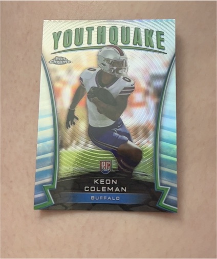 2024 Topps Chrome Youthquake #Y-21 Keon Coleman — front