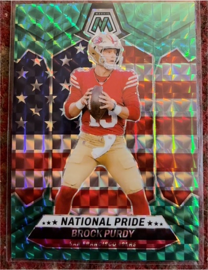 2024 Panini Mosaic #255 Brock Purdy — front