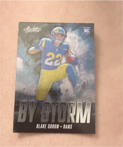 2024 Panini Absolute By Storm #BS-BCM Blake Corum — front