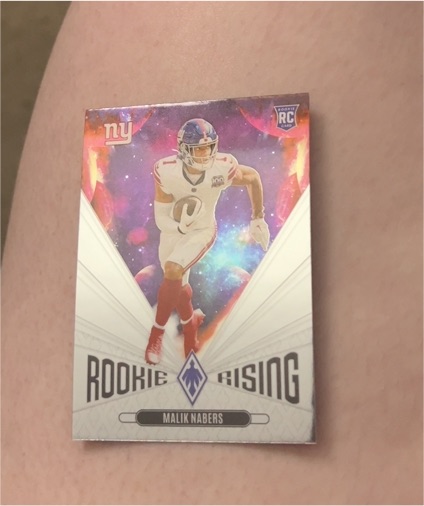 2024 Panini Phoenix Rookie Rising #RR-MNS Malik Nabers — front