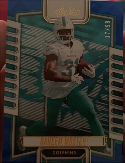 2023 Panini Absolute #40 Raheem Mostert — front