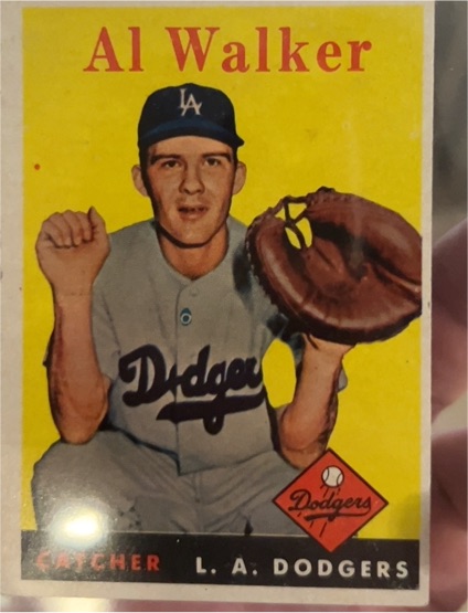 1958 Topps #203 Al Walker — front