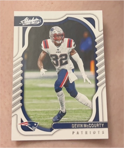 2022 Panini Absolute Football #76 Devin McCourty — front