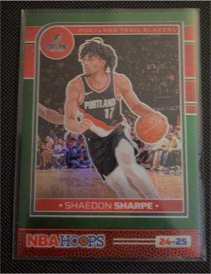 2024-25 Panini NBA Hoops #184 Shaedon Sharpe — front