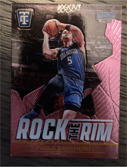 2024-25 Panini Totally Certified #6 Paolo Banchero Rock the Rim — front