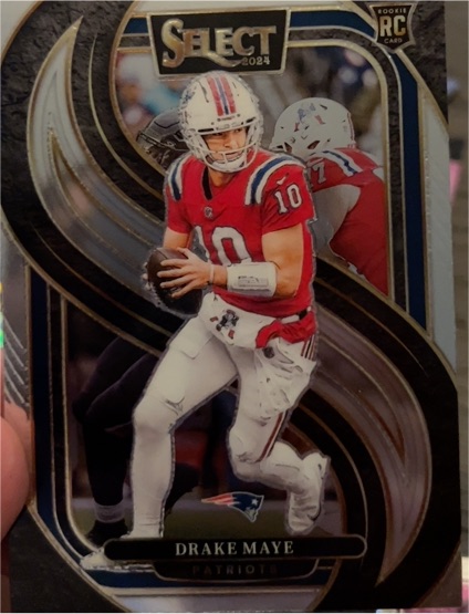 2024 Panini Select Premier Level #113 Drake Maye — front