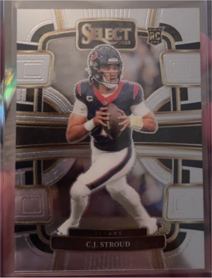 2023 Panini Select #41 C.J. Stroud Rookie Concourse Level Houston Texans — front