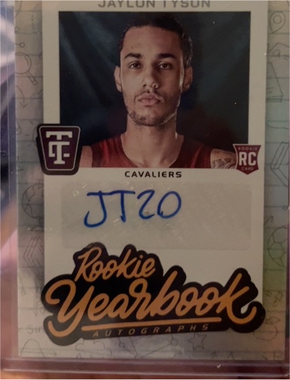 2024 Panini Totally Certified Rookie Yearbook #RYA-JTS Jaylon Tyson — front