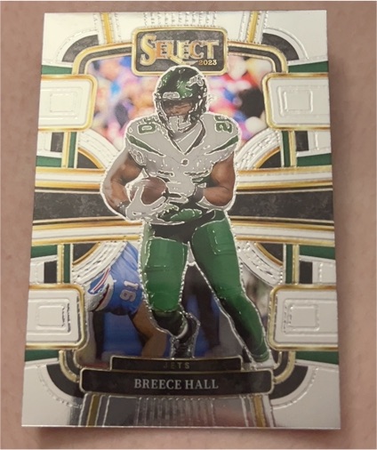 2023 Panini Select Football #77 Breece Hall — front