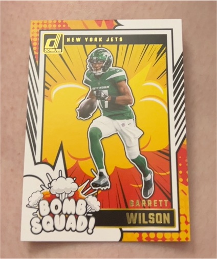 2024 Donruss #8 Garrett Wilson Bomb Squad — front