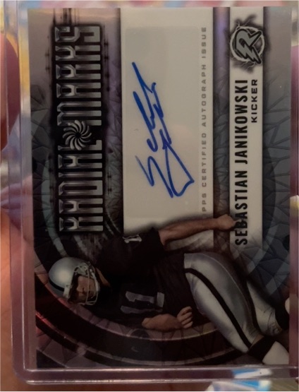 2024 Topps Resurgence Radial Marks #RM-SJ Sebastian Janikowski — front