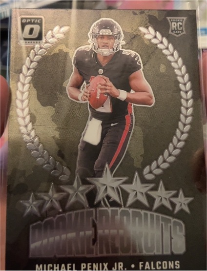 2024 Donruss Optic #10 Michael Penix Jr. Rookie Recruits — front