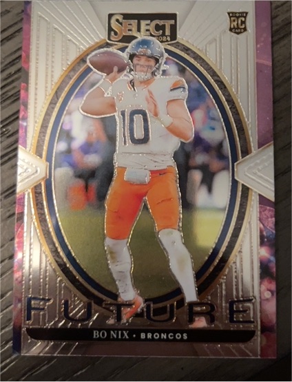 2024 Panini Select Future #7 Bo Nix — front