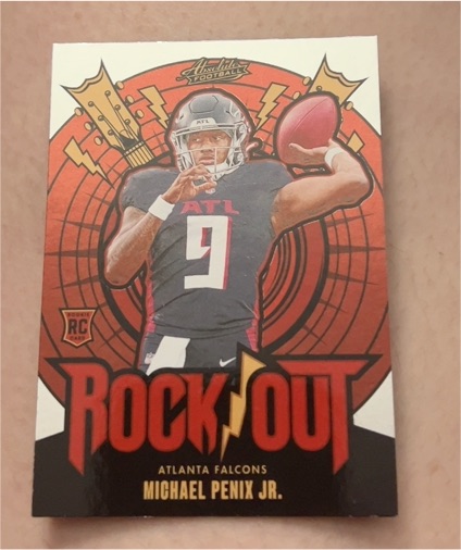 2024 Panini Absolute Rock Out #RO-MPJ Michael Penix Jr. — front