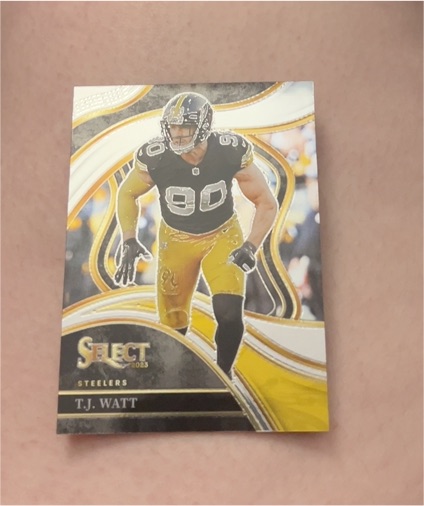 2023 Panini Select #217 T.J. Watt — front