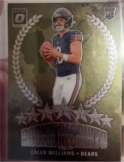 2024 Donruss Optic #1 Caleb Williams Rookie Recruits — front