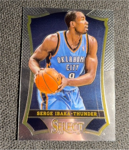2013-14 Panini Select #9 Serge Ibaka — front