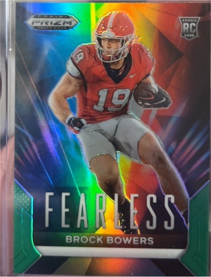 2024 Panini Prizm Draft Picks #F-BB Brock Bowers Fearless — front