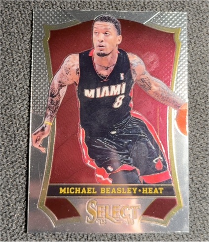 2013-14 Panini Select #15 Michael Beasley — front