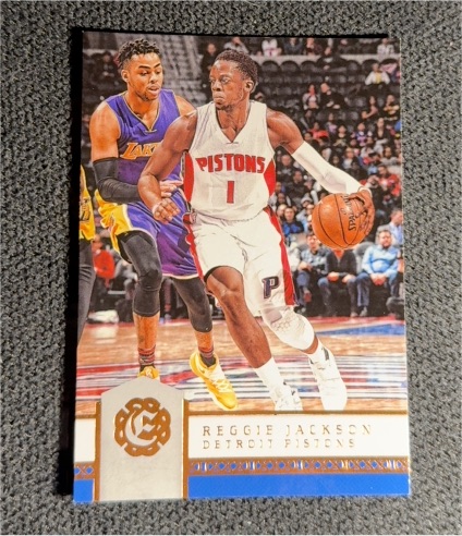 2016-17 Panini Excalibur #54 Reggie Jackson — front
