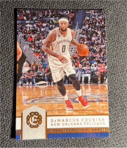 2016-17 Panini Excalibur #151 DeMarcus Cousins — front