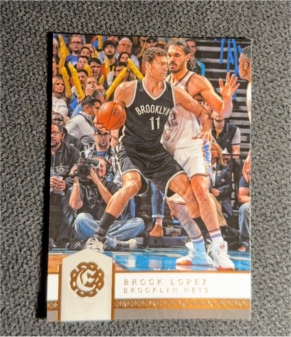 2016-17 Panini Excalibur #13 Brock Lopez — front
