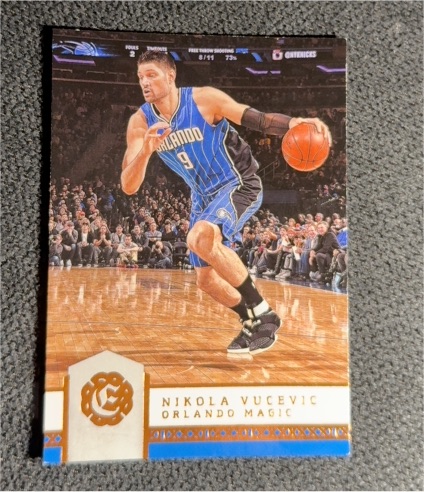 2016-17 Panini Excalibur #126 Nikola Vucevic — front