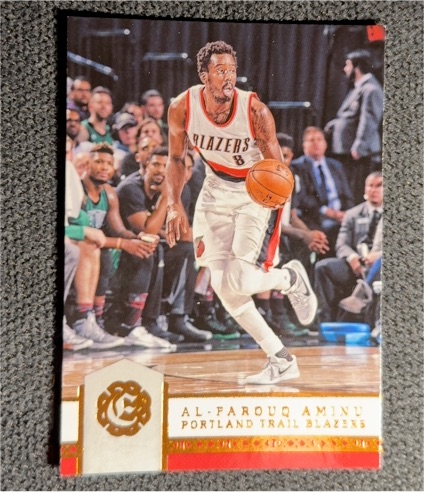2016-17 Panini Excalibur #8 Al-Farouq Aminu — front