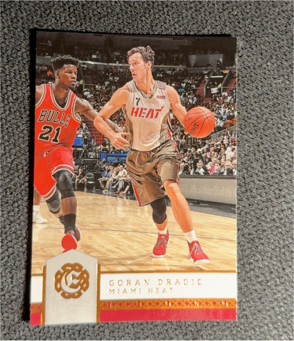 2016-17 Panini Excalibur #7 Goran Dragic — front