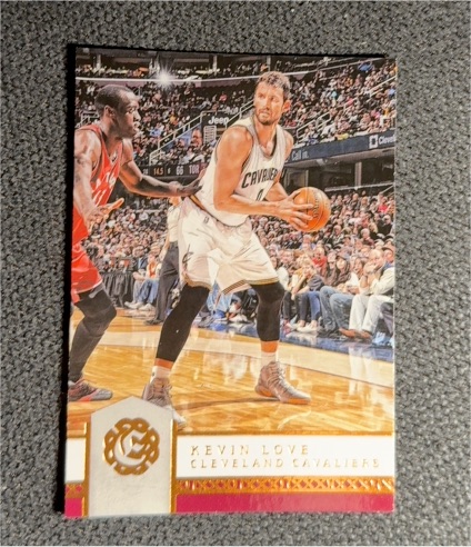 2016-17 Panini Excalibur Kevin Love — front