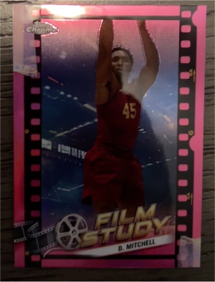 2023-24 Topps Chrome #FS-5 Donovan Mitchell Film Study — front
