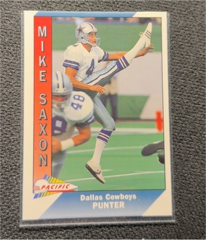 1991 Pacific #105 Mike Saxon — front