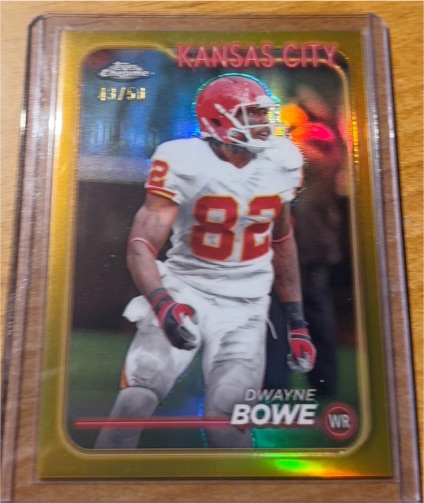 2024 Topps Chrome #100 Dwayne Bowe — front